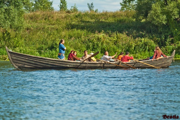 Средневековая лодка